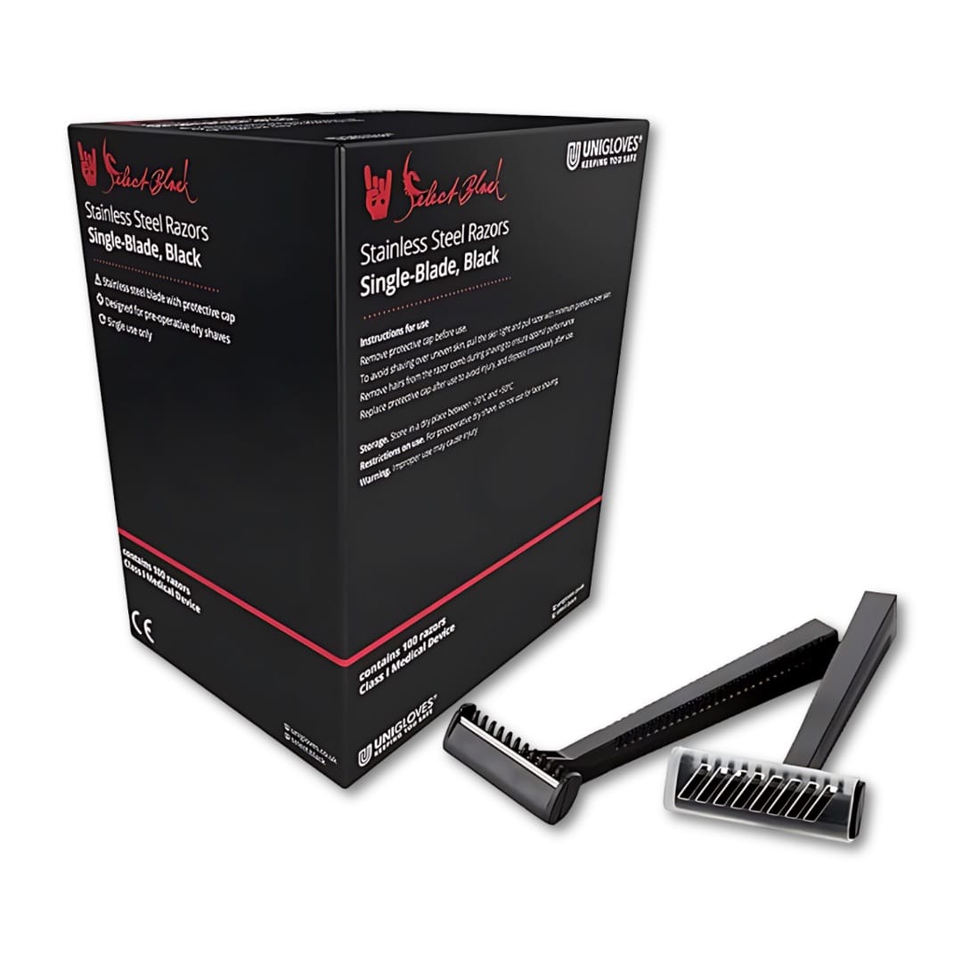 100 Unigloves Disposable Razors