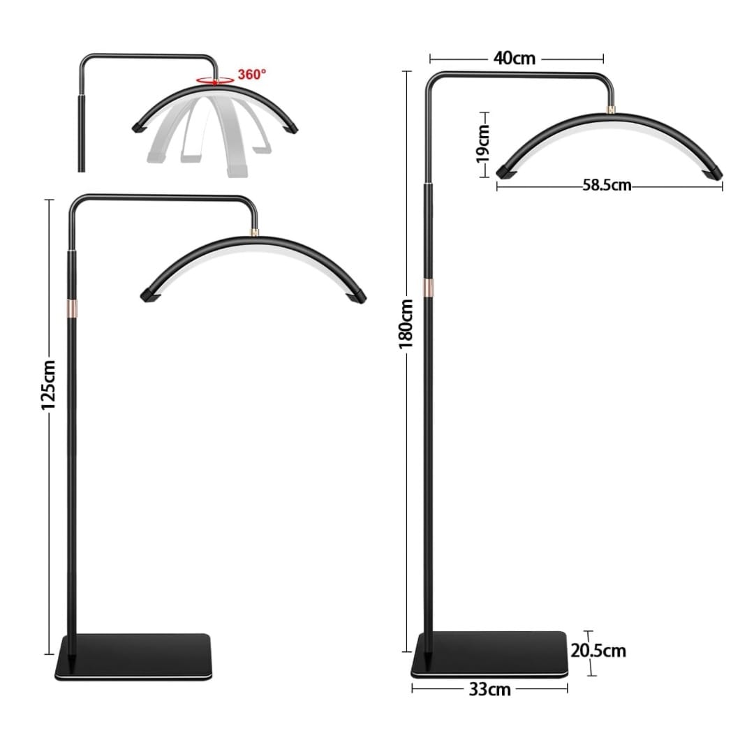 LED Half Moon Studio Light